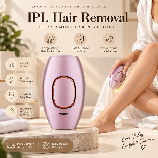 IPL Hair Removal Device for At-Home Hair Reduction