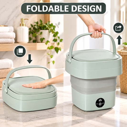 Foldable Mini Washing Machine – Portable & Compact