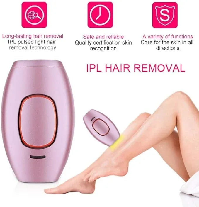 IPL Hair Removal Device with 5 Adjustable Energy Levels