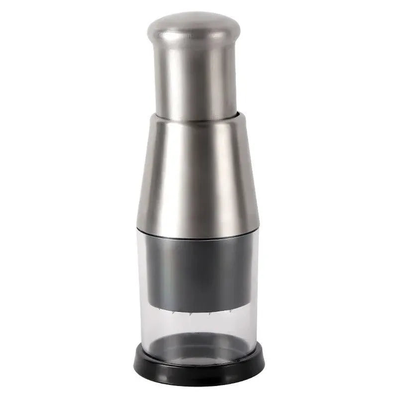 Stainless Steel Garlic Crusher & Vegetable Chopper