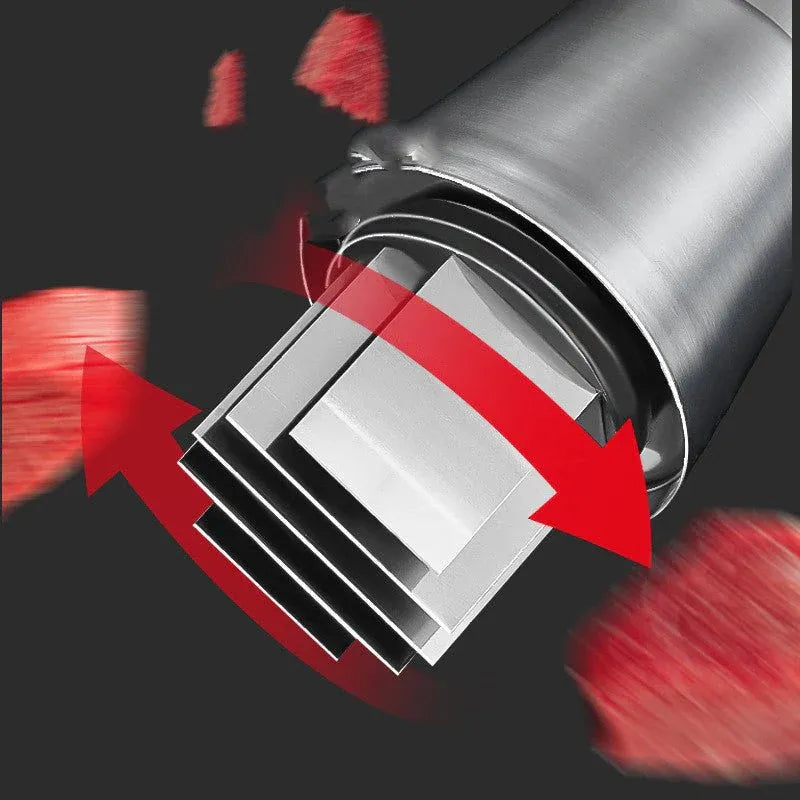 Stainless Steel Garlic Crusher & Vegetable Chopper